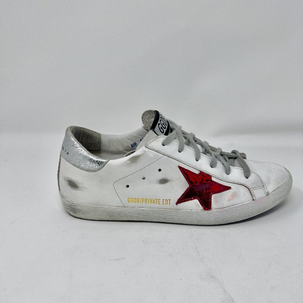 Golden Goose Private Edition Superstar Sneakers Size 40